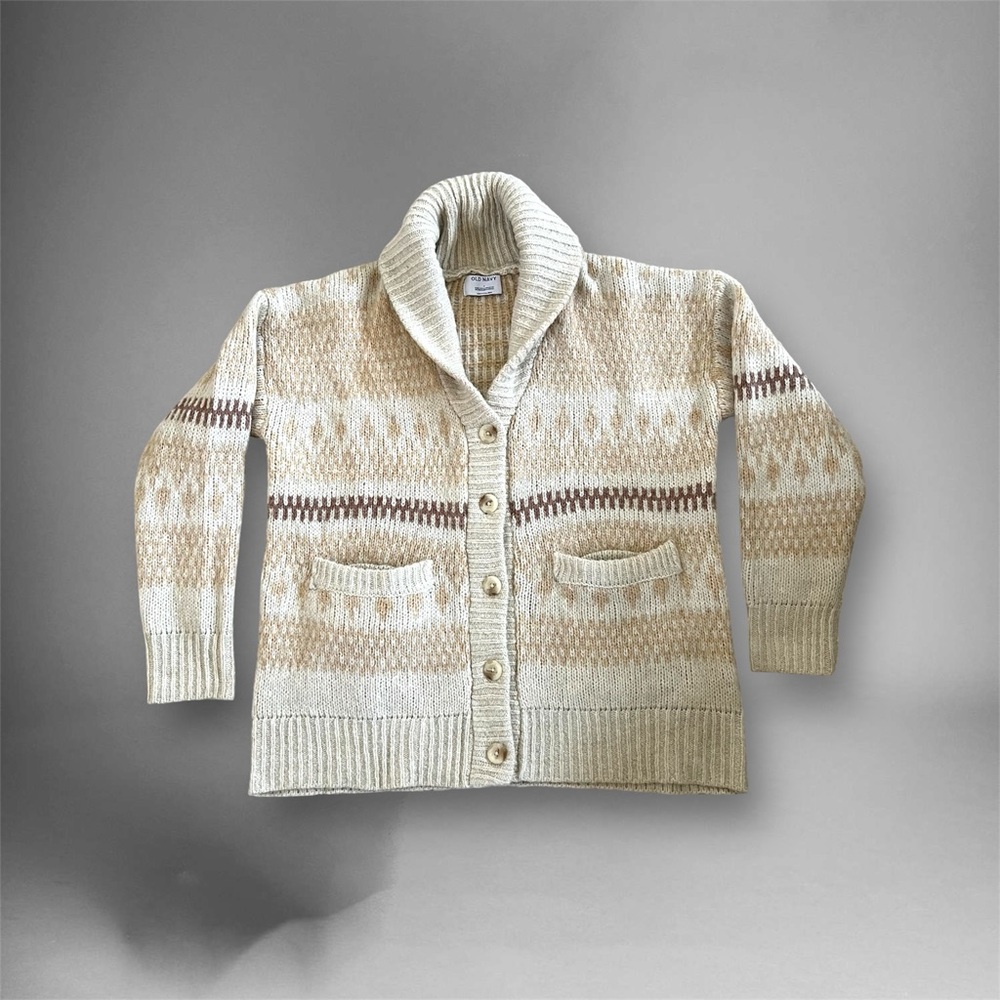 💙 NWT💙 OLD NAVY Fair Isle Chunky Cardigan